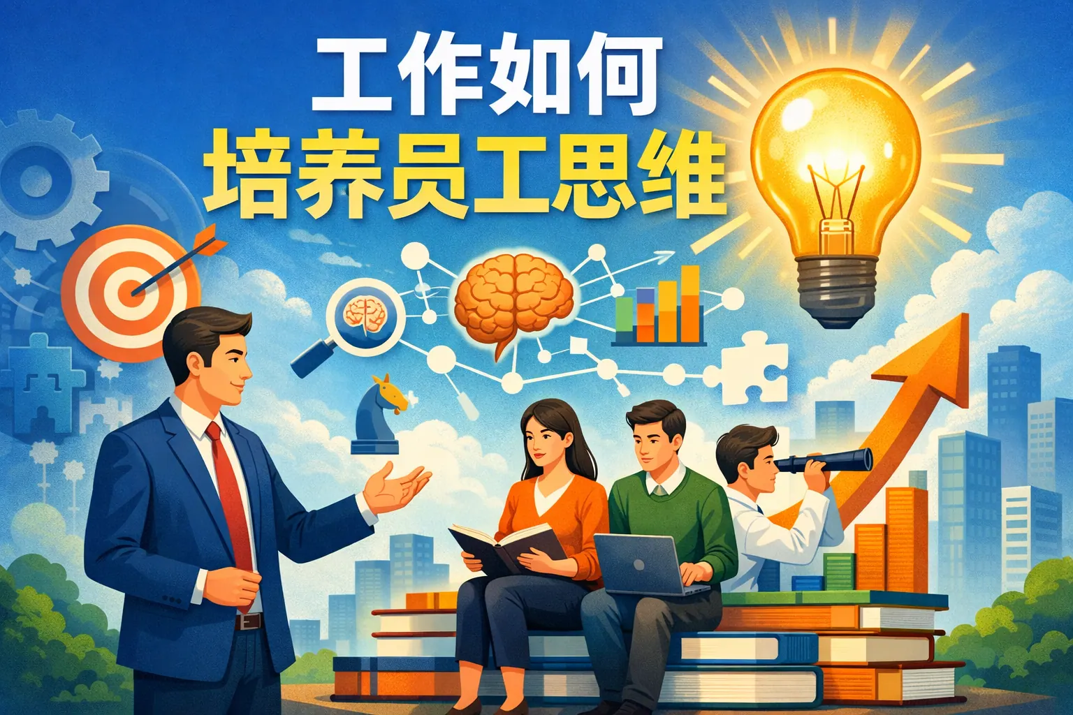 工作如何培养员工思维