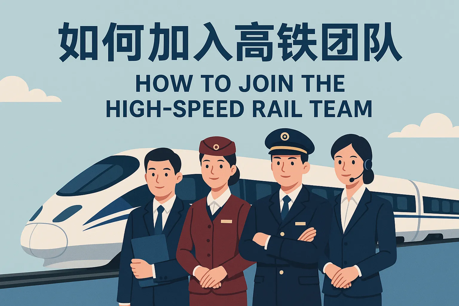 如何加入高铁团队