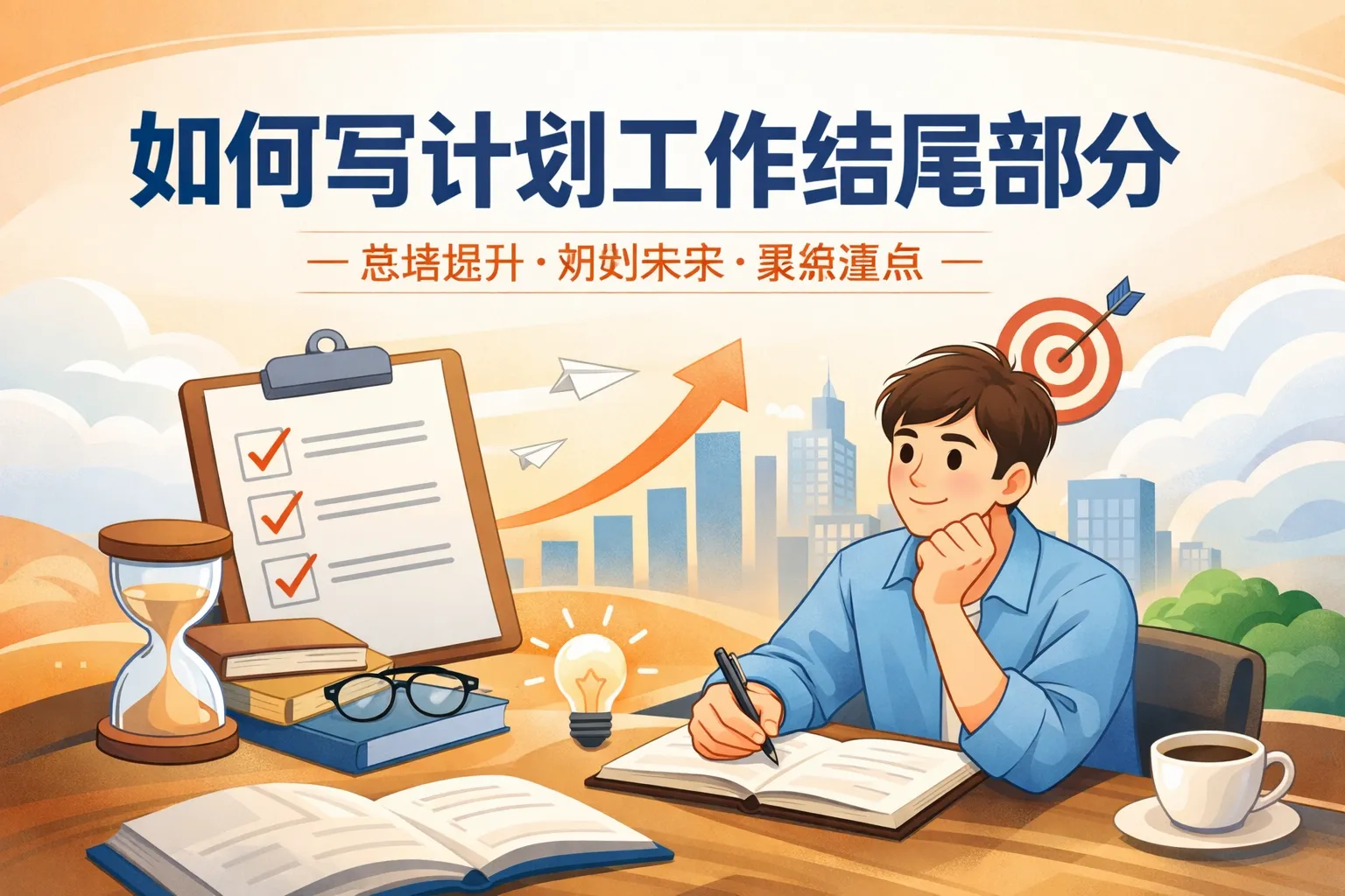 如何写计划工作结尾部分