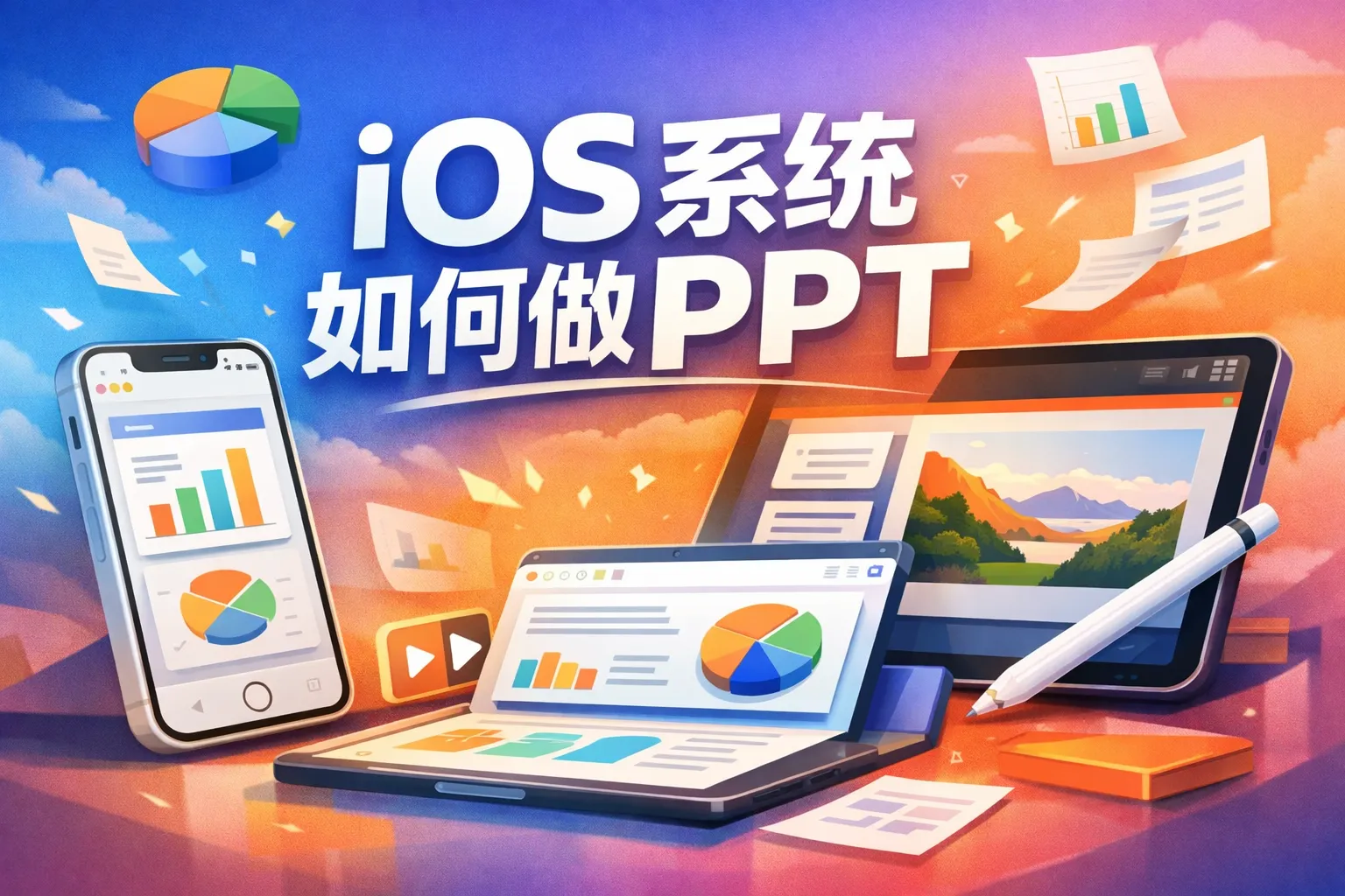 ios系统如何做ppt