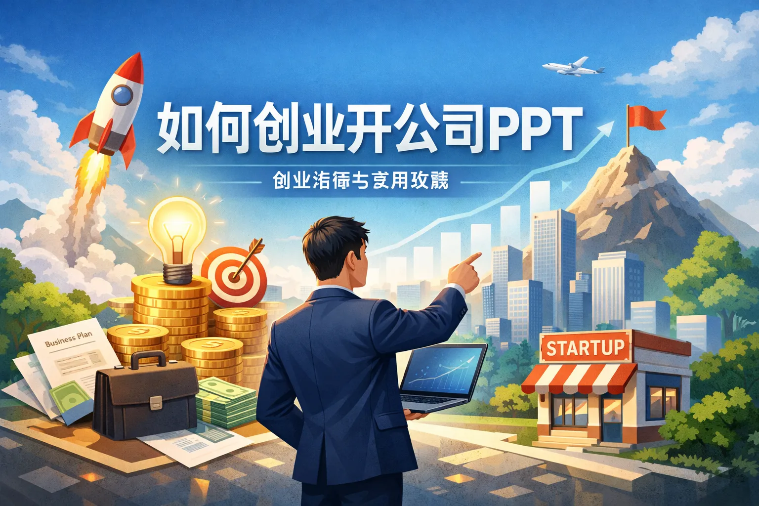 如何创业开公司PPT