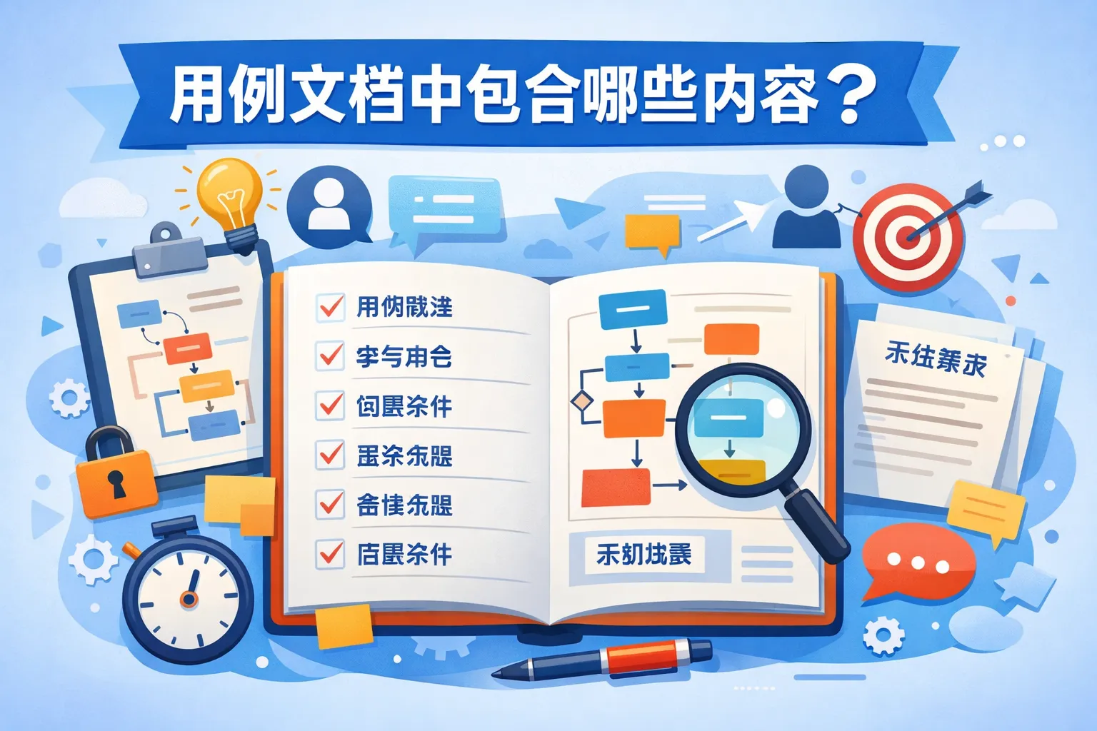 用例文档中包含哪些内容