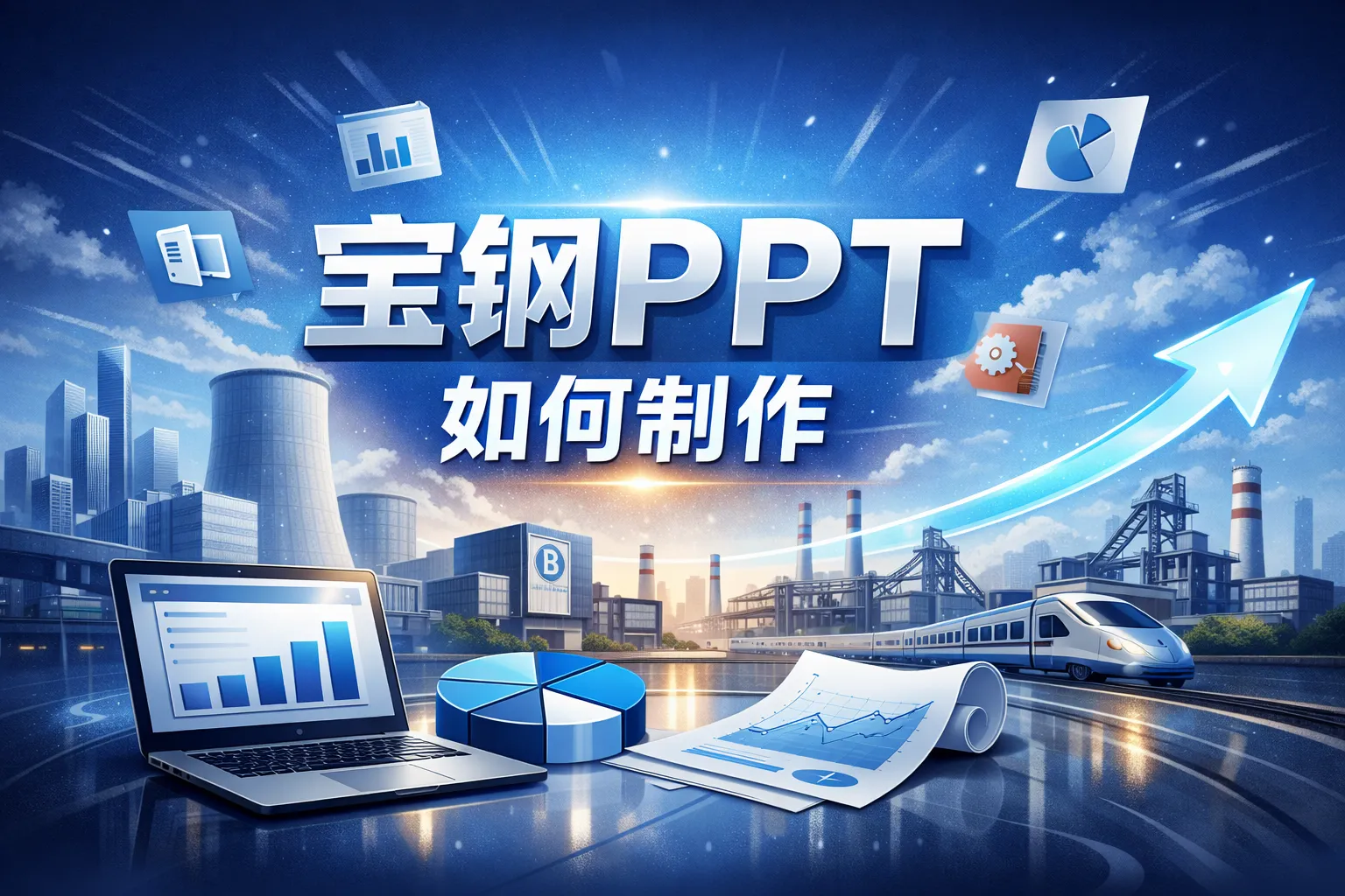 宝钢PPT如何制作