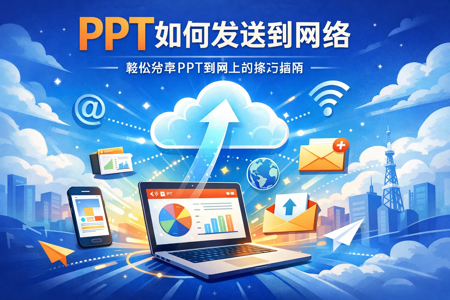 ppt如何发送到网络