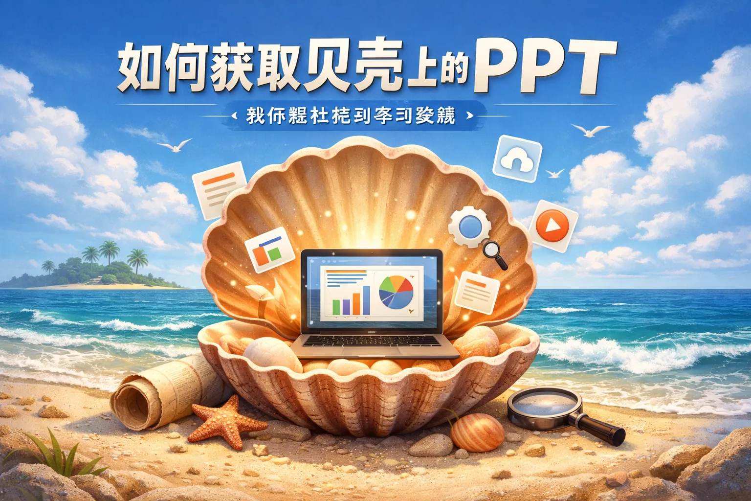 如何获取贝壳上的ppt