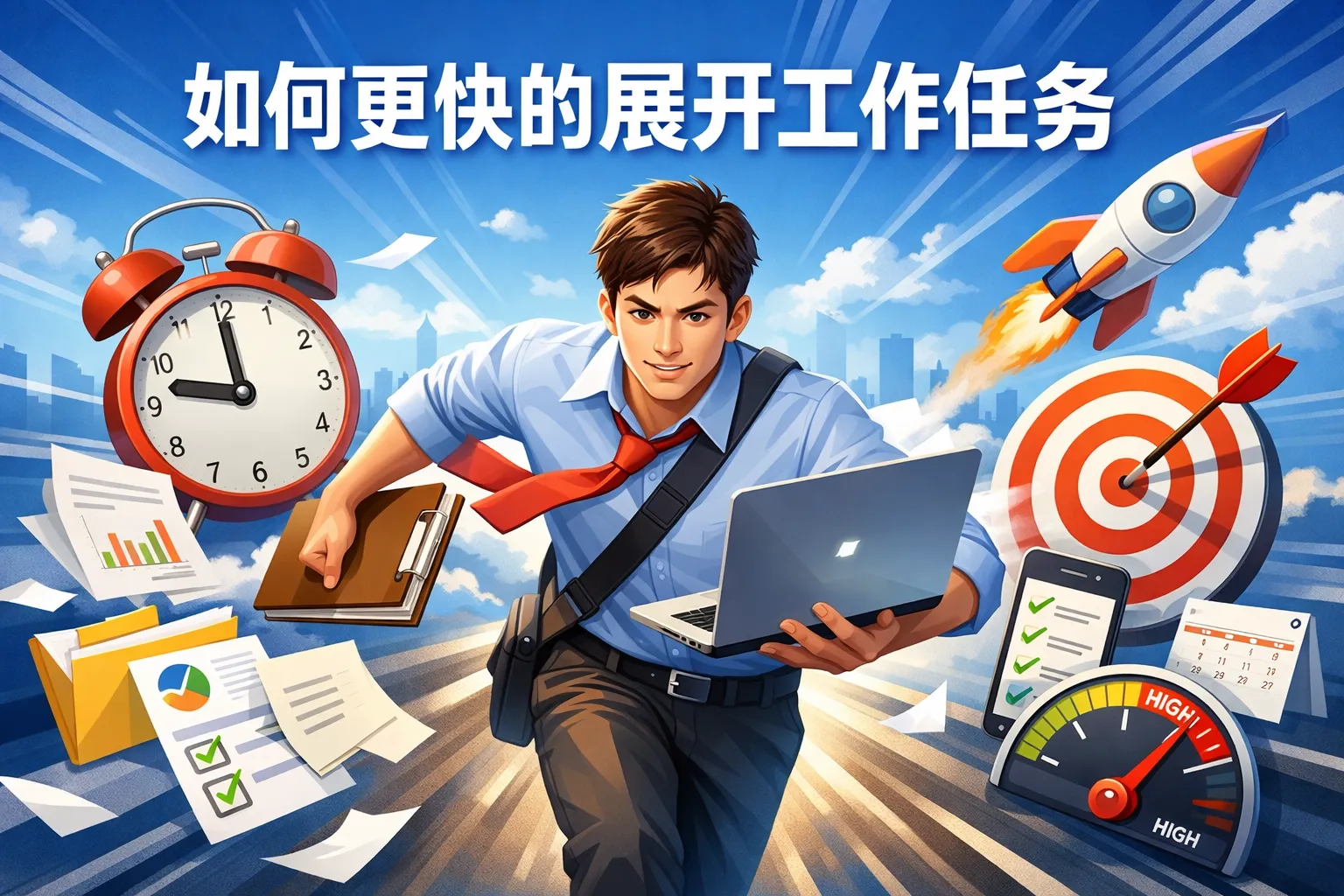 如何更快的展开工作任务