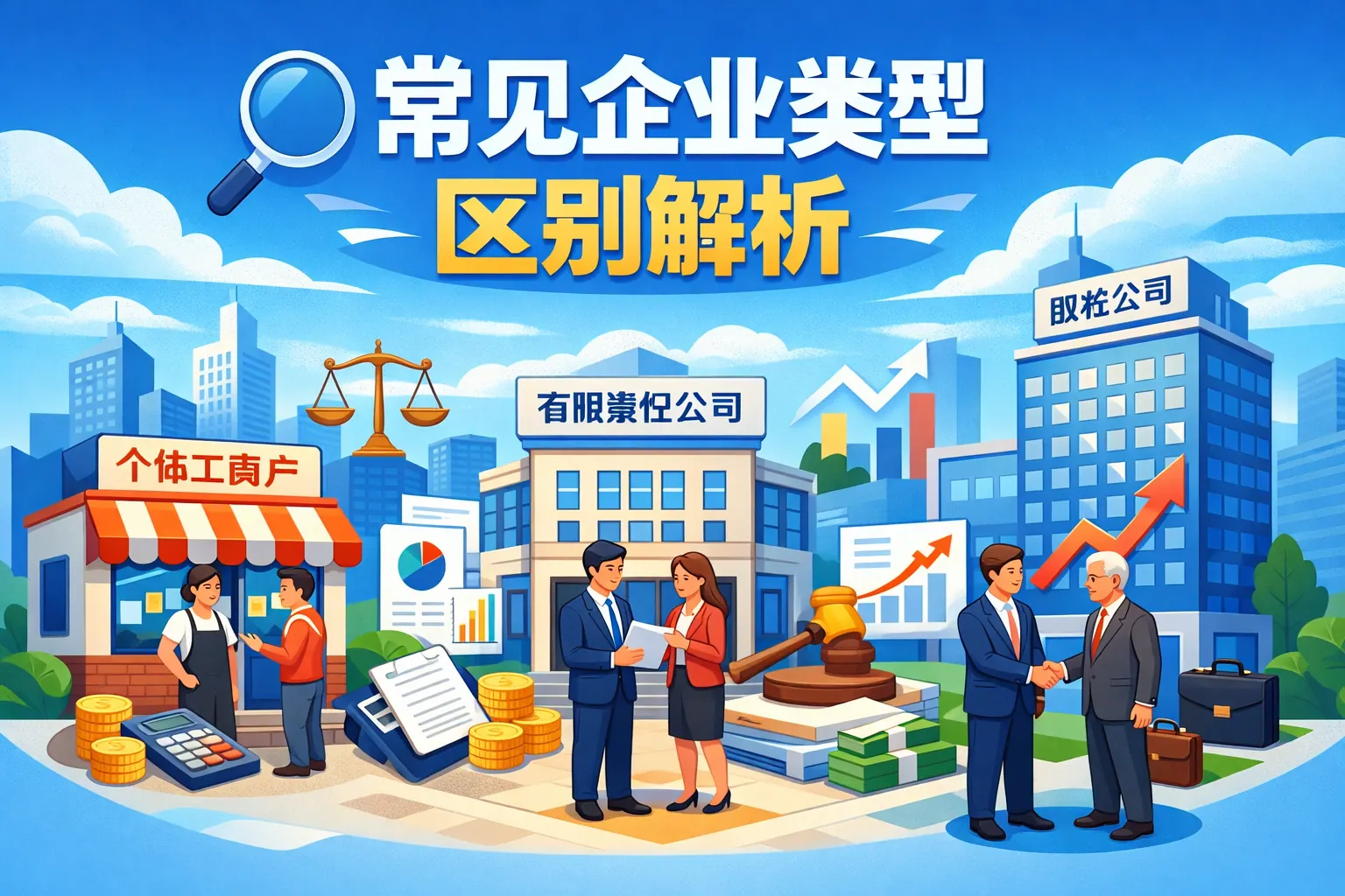 常见企业类型区别解析