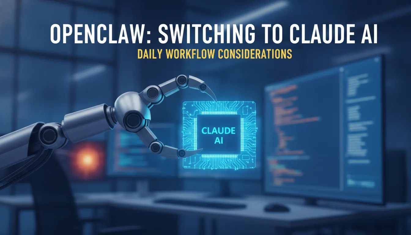 OpenClaw日常办公切换到Claude模型的注意事项