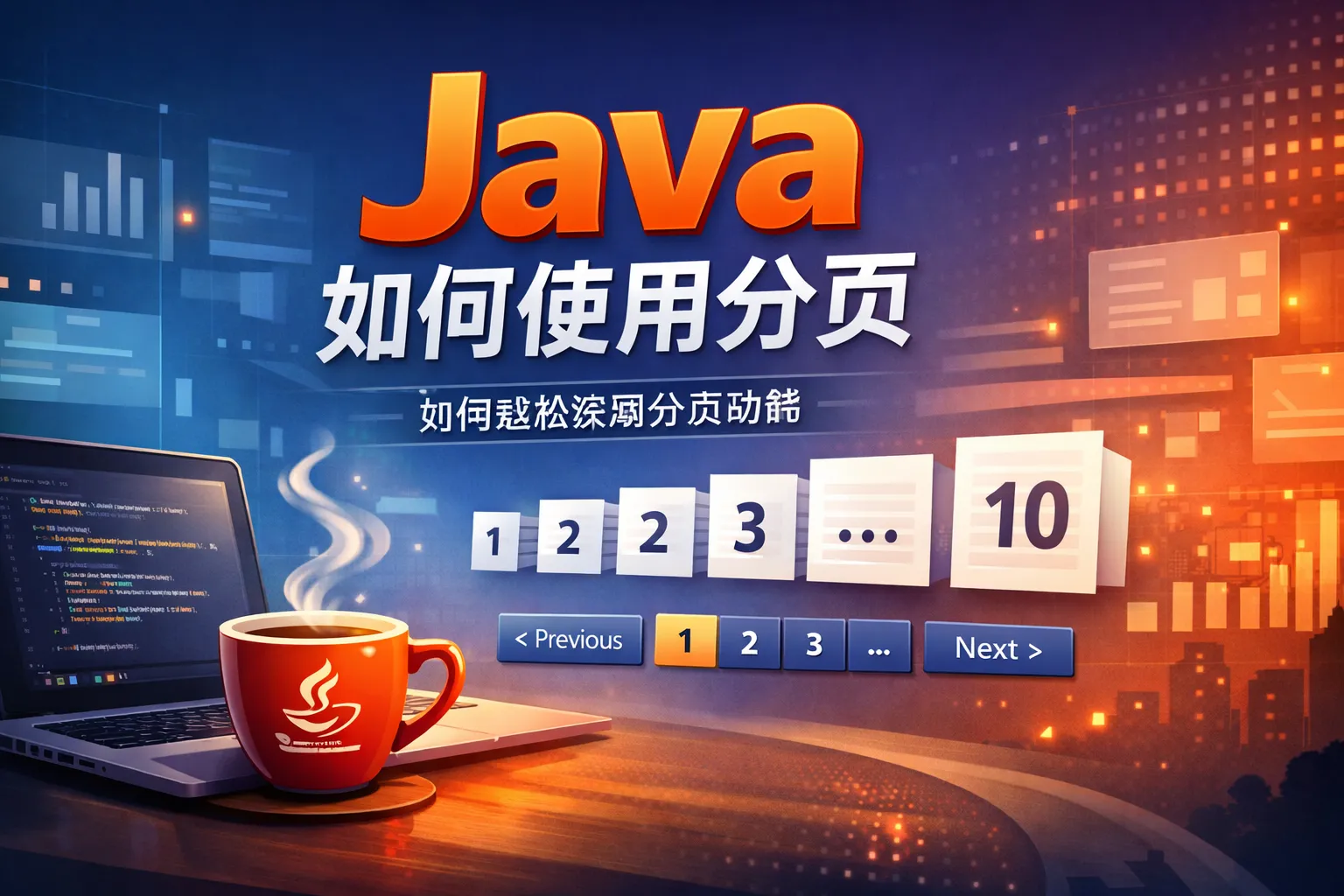 java如何使用分页