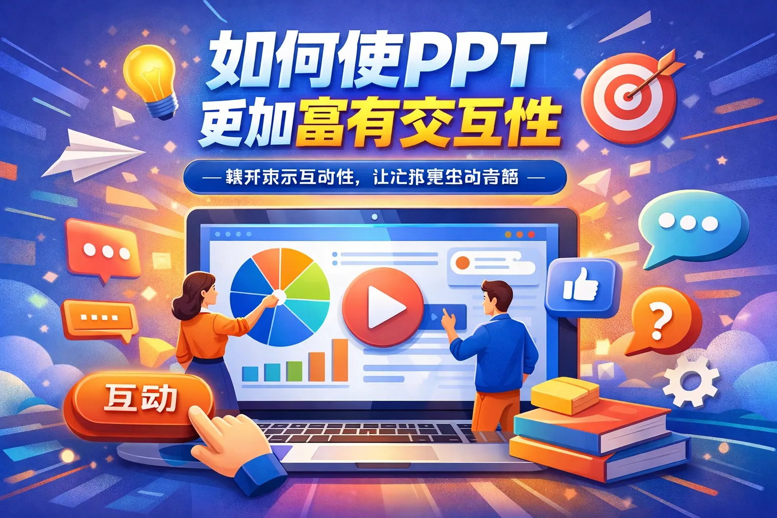 如何使PPT更加富有交互性