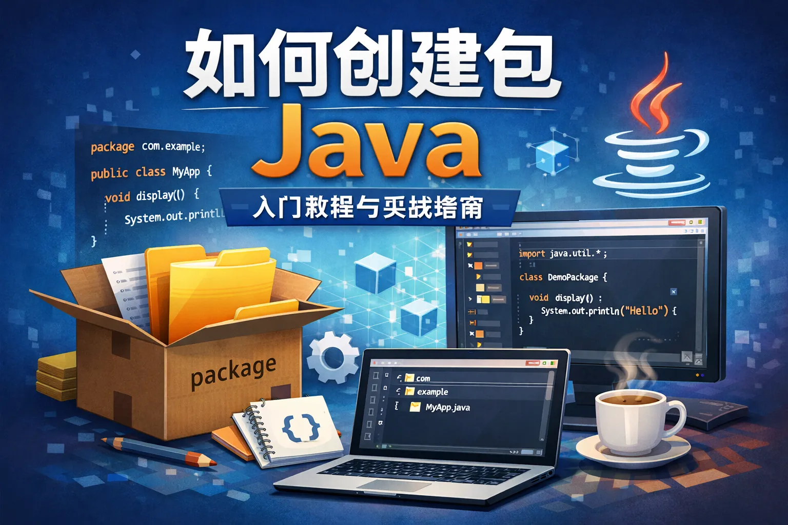 如何创建包Java