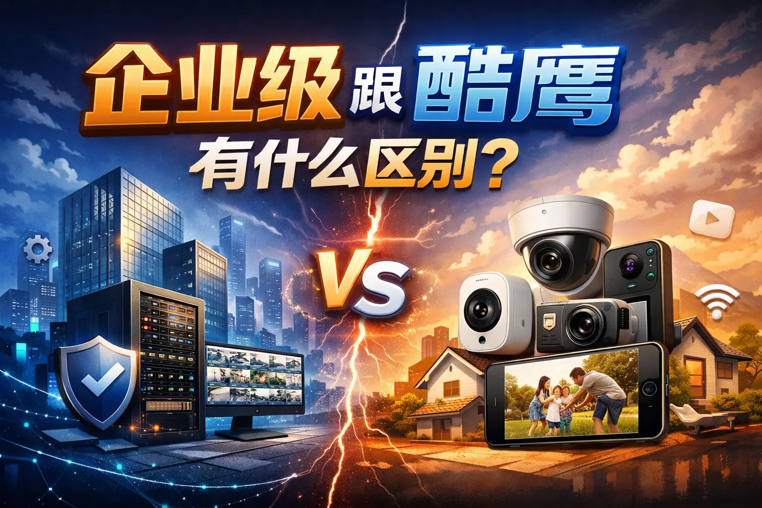 企业级跟酷鹰有什么区别