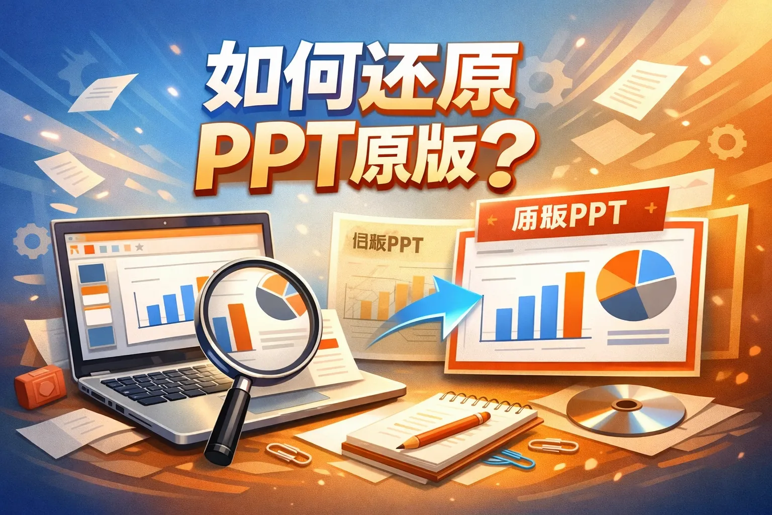 如何还原ppt原版