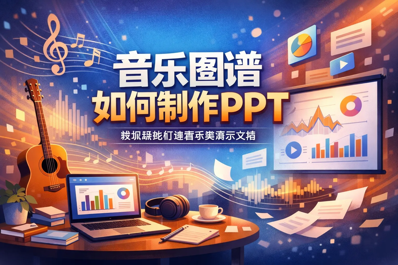 音乐图谱如何制作ppt