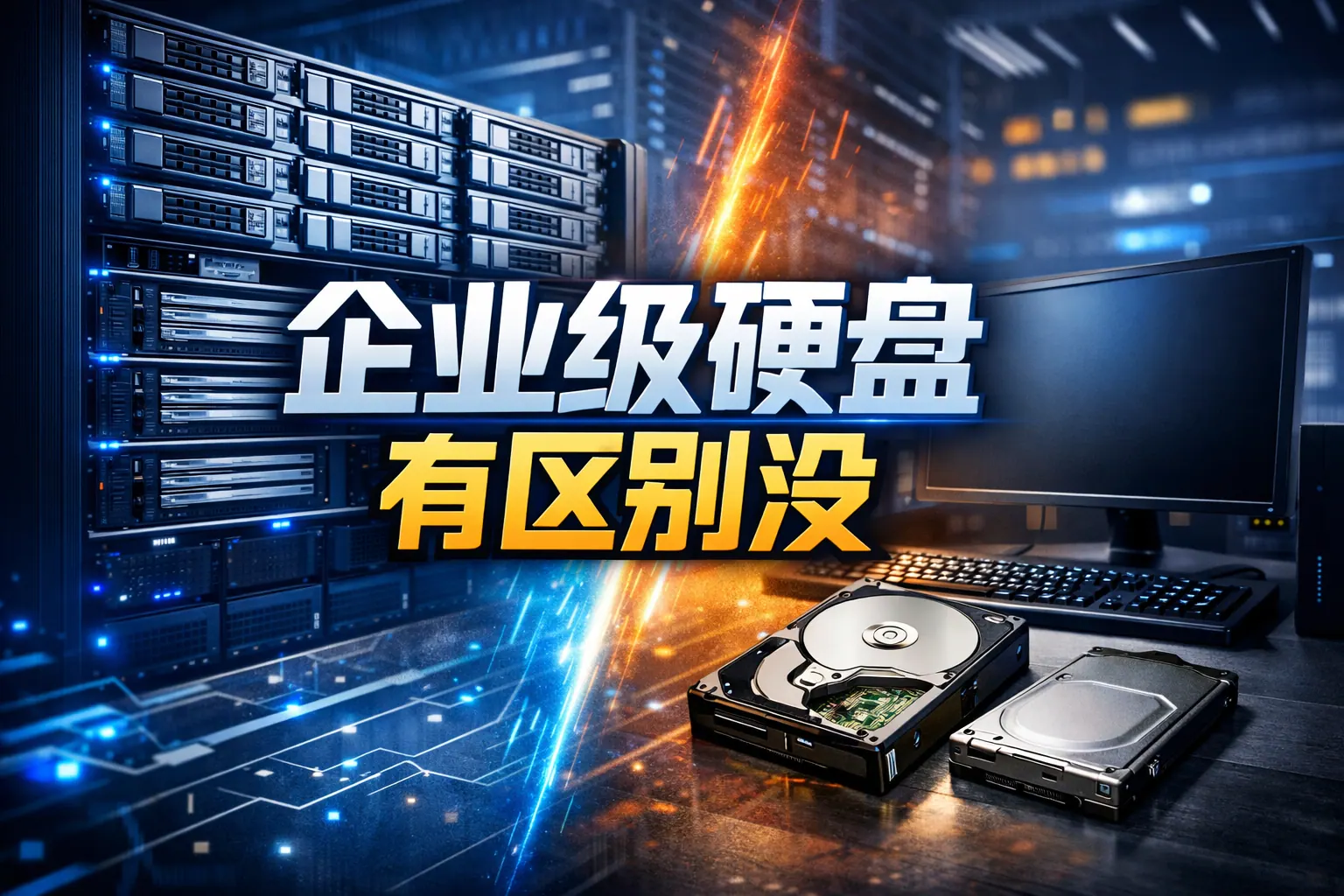 企业级硬盘有区别没
