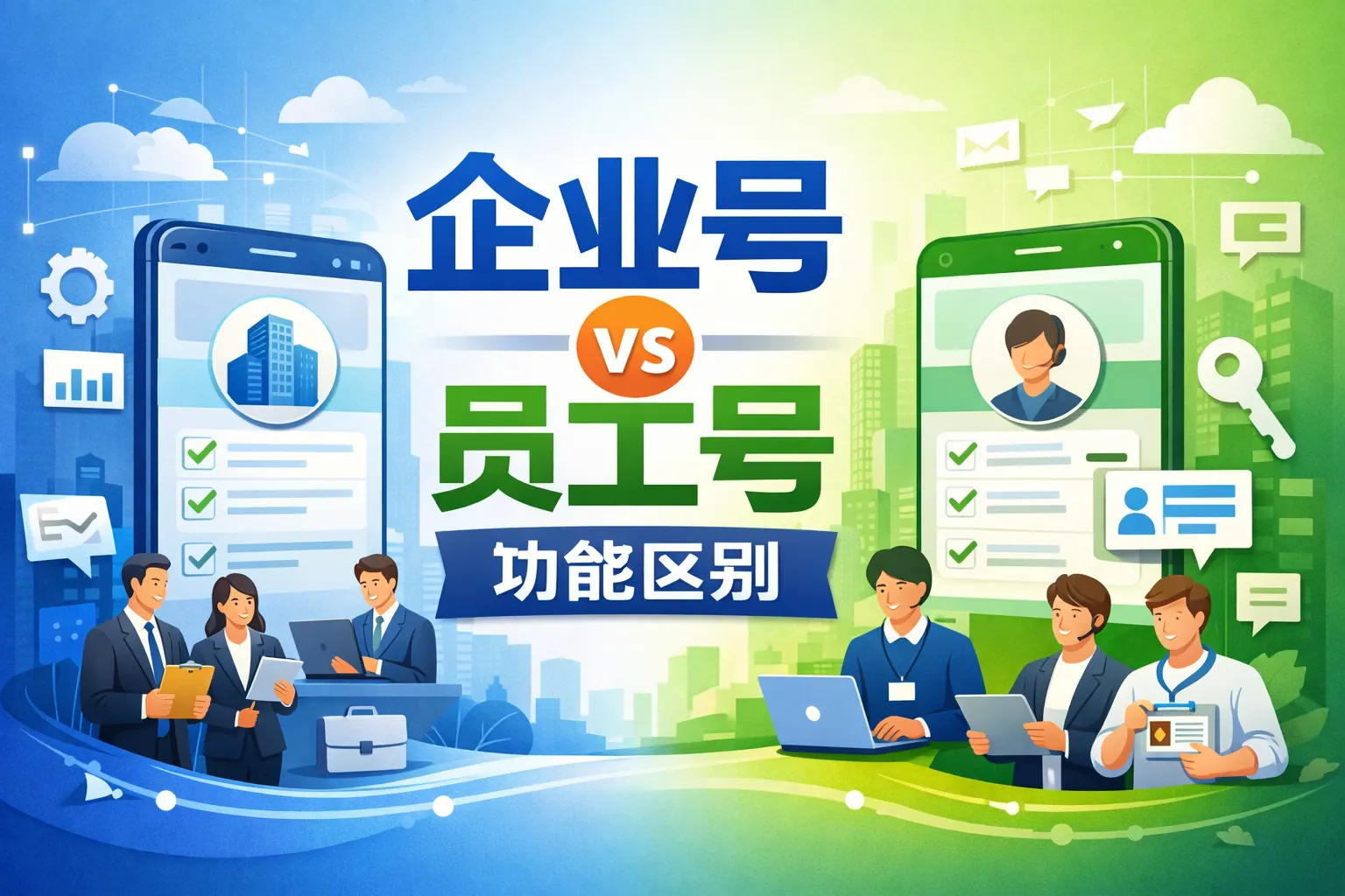 企业号员工号功能区别
