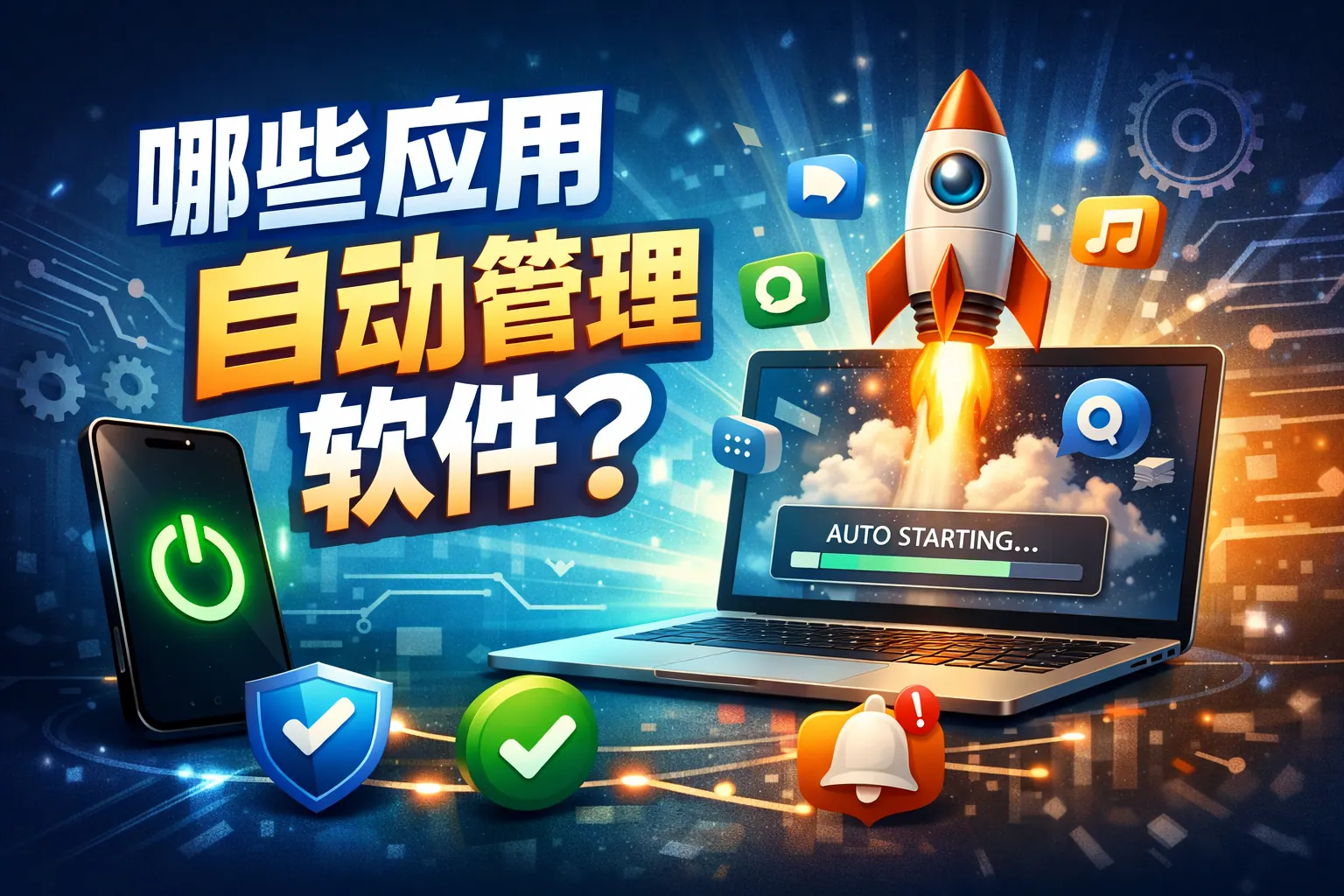 哪些应用自启动管理软件