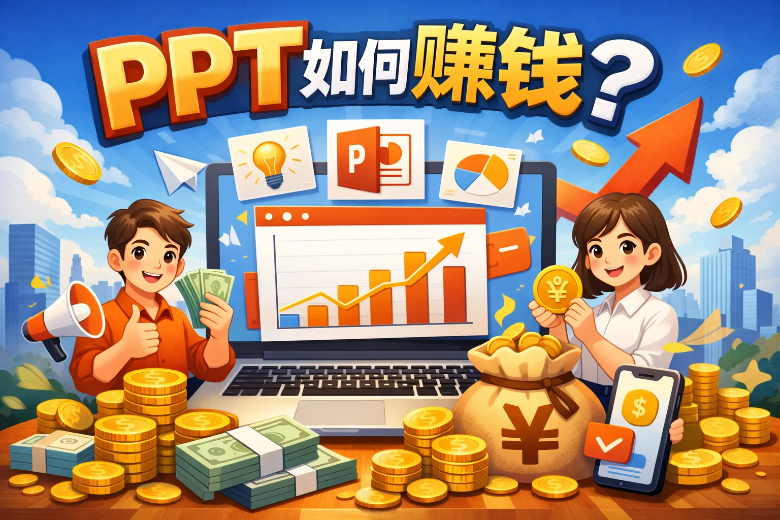 设计ppt如何赚钱