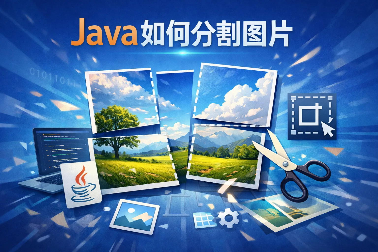 java如何分割图片