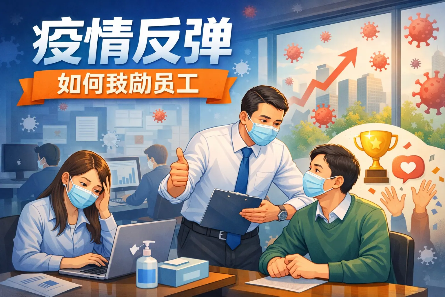 疫情反弹如何鼓励员工