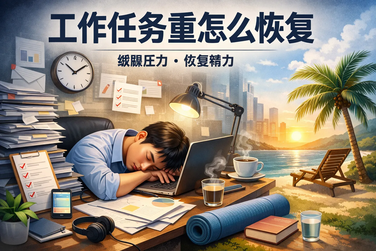 工作任务重怎么恢复