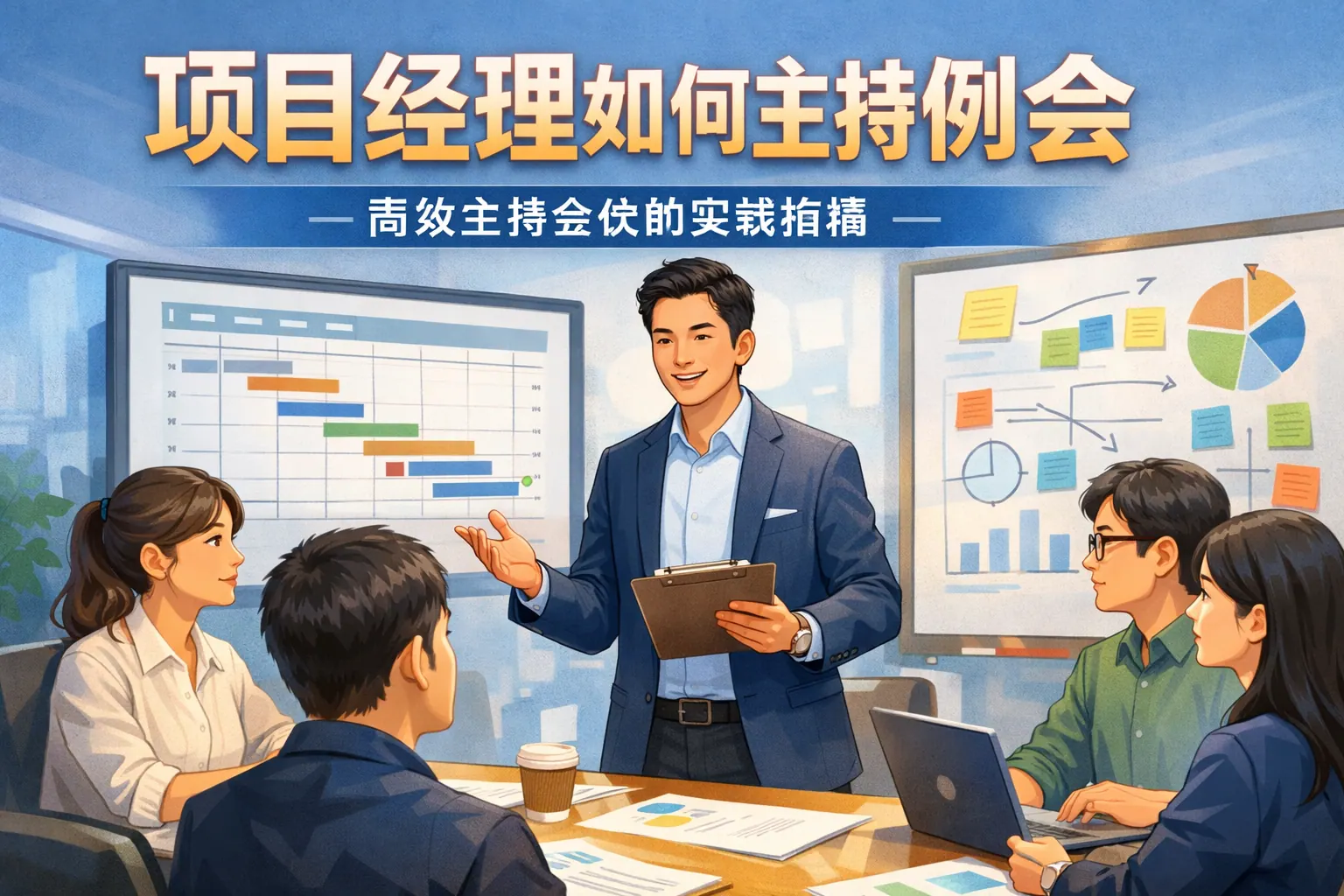 项目经理如何主持例会