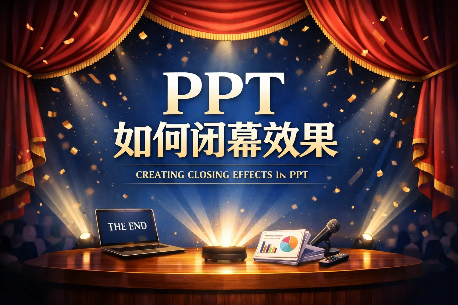 ppt如何闭幕效果