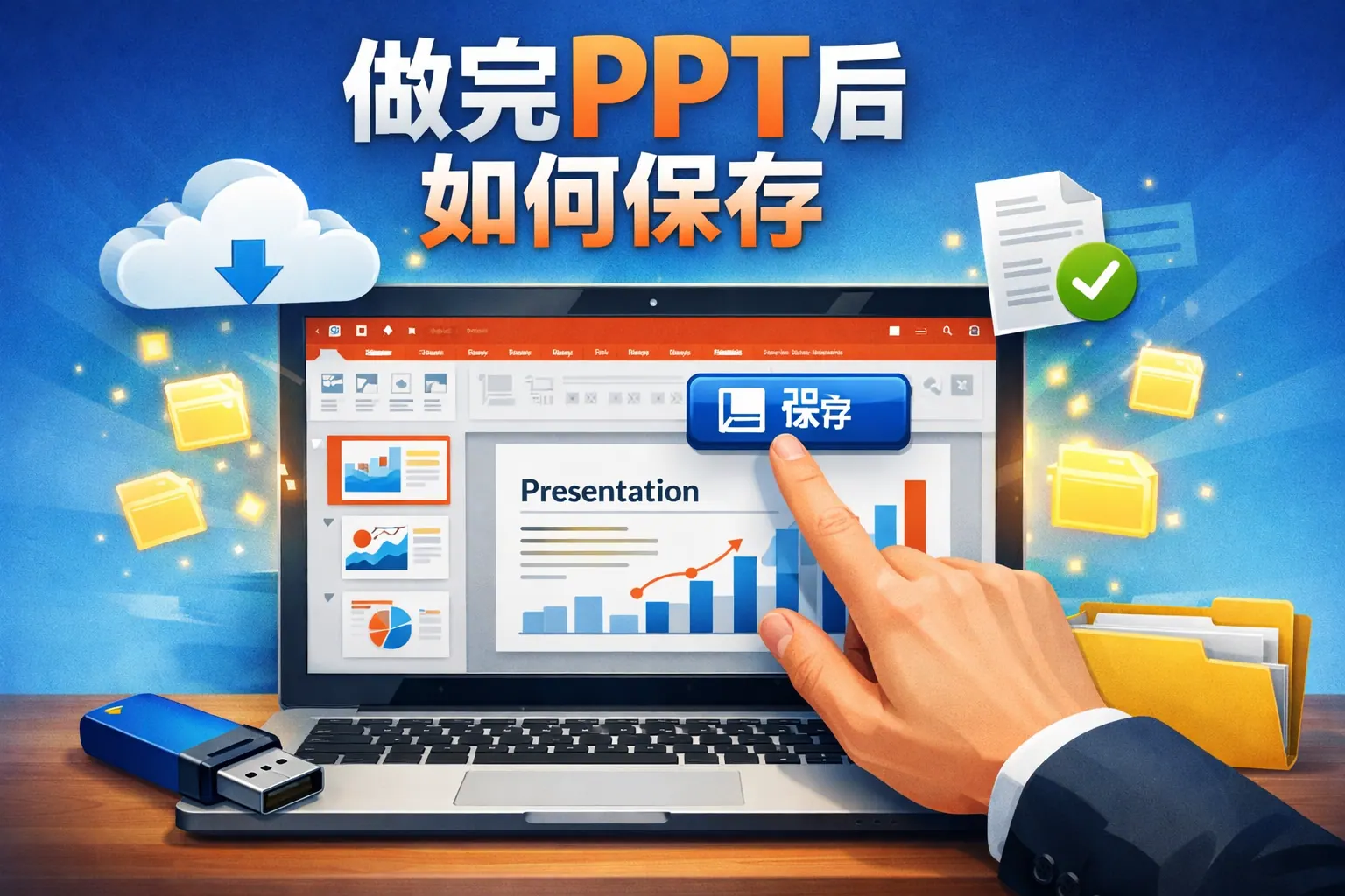 ppt一张图片做完如何保存