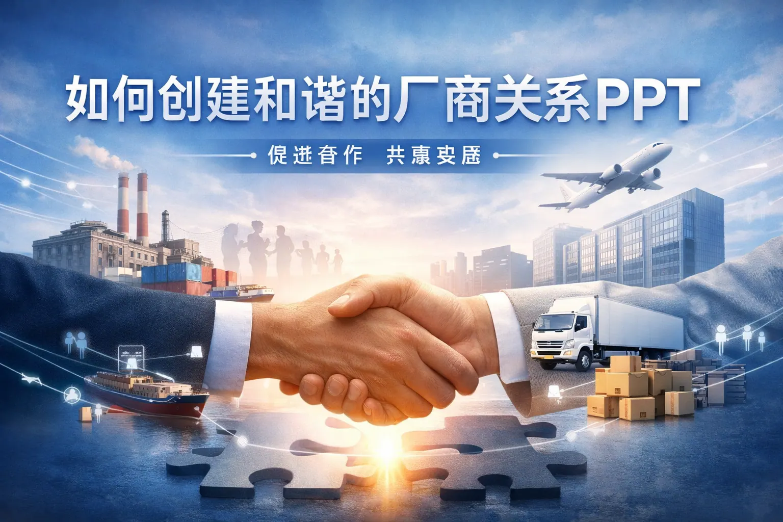 如何创建和谐的厂商关系ppt