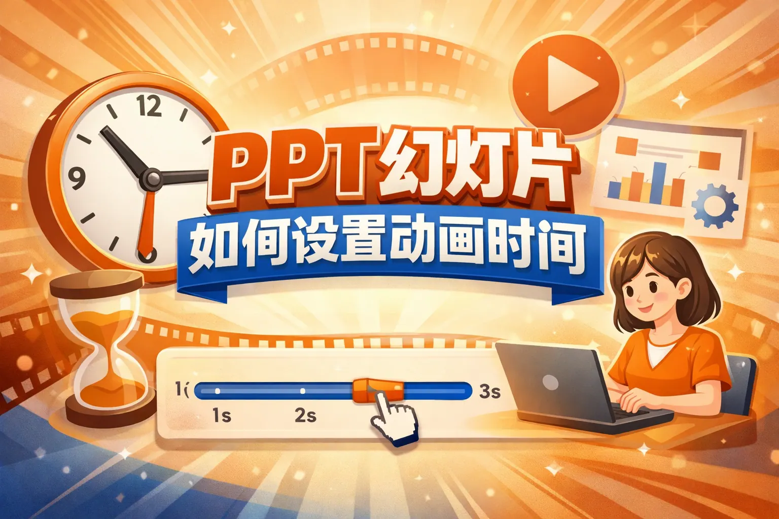 ppt幻灯片如何设置动画时间