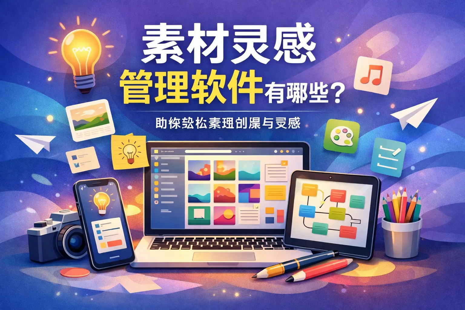 素材灵感管理软件有哪些