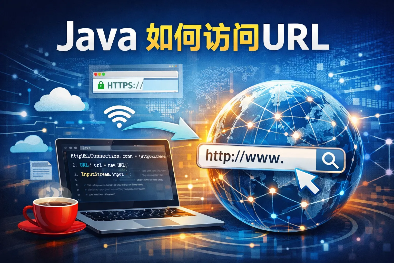 java如何访问url