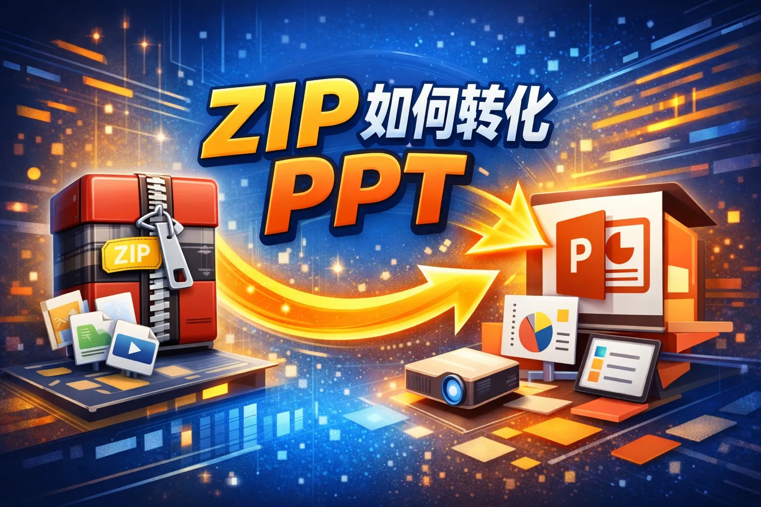 zip如何转化ppt