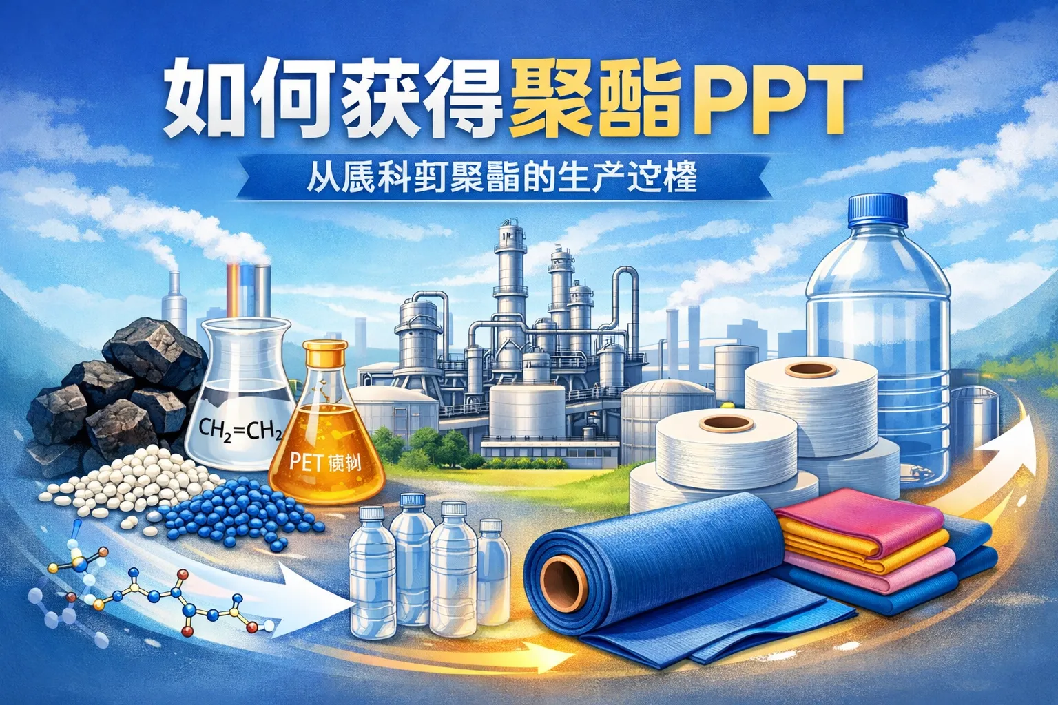 如何获得聚酯ppt