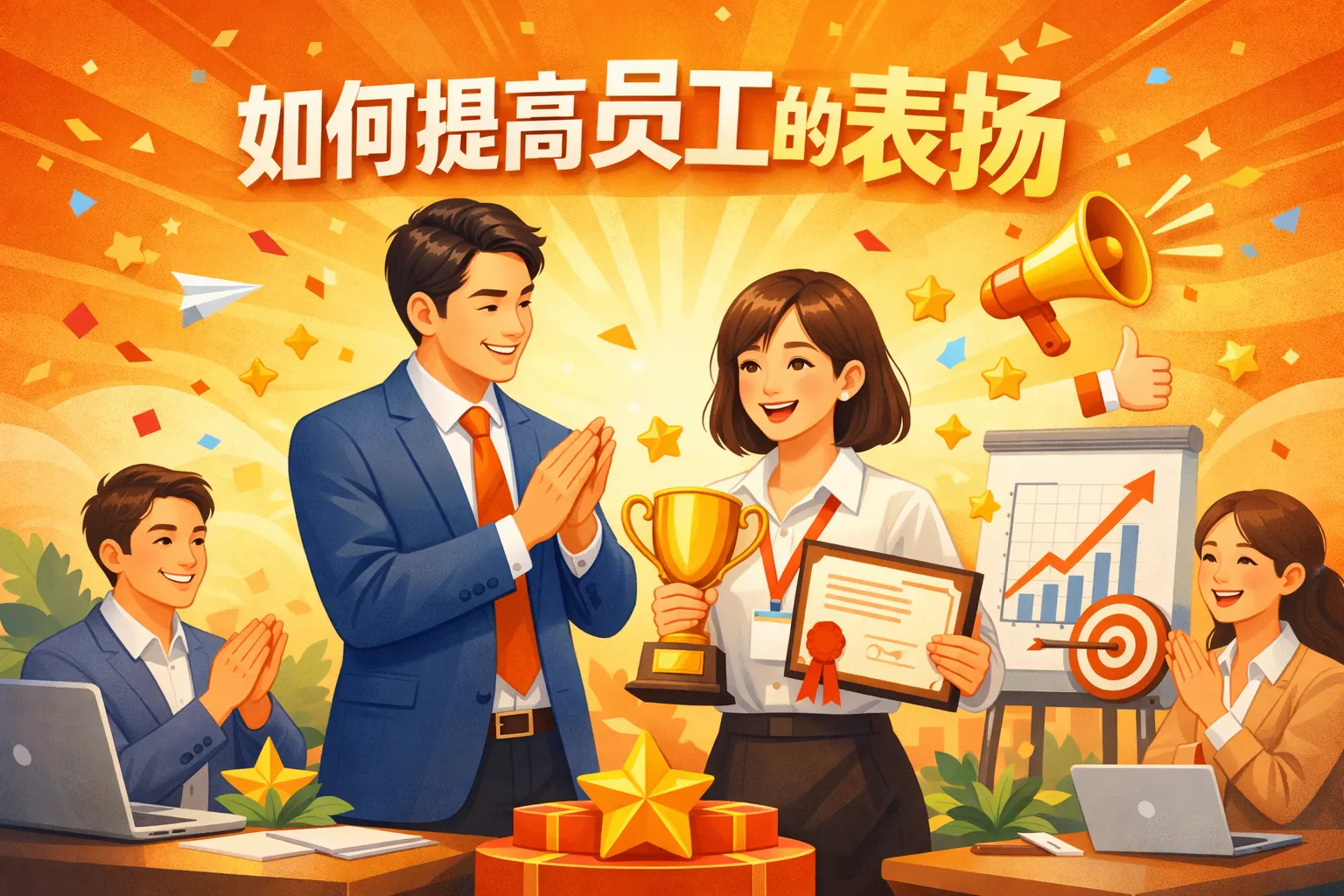 如何提高员工的表扬