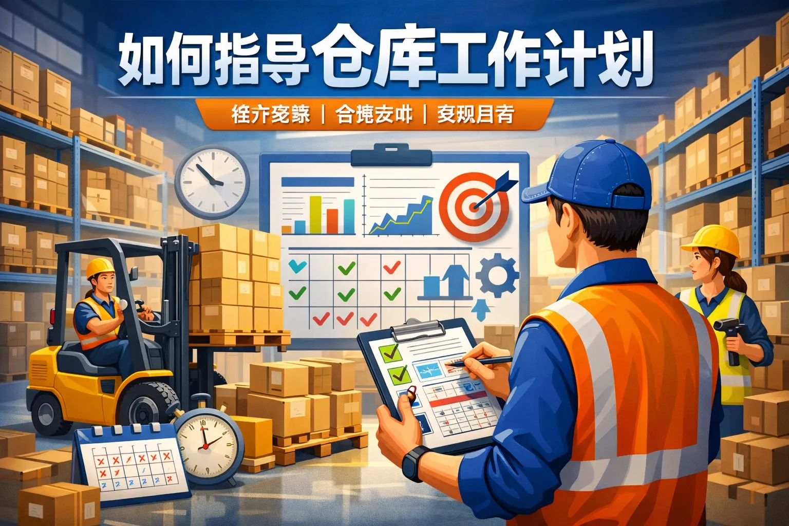 如何指导仓库工作计划