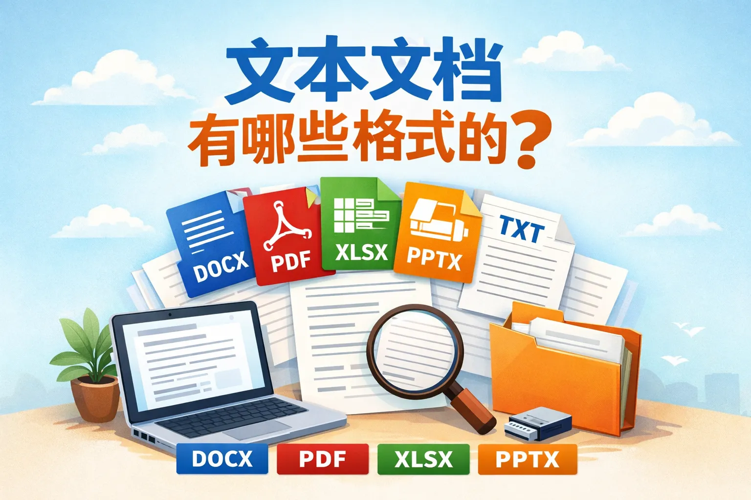 文本文档有哪些格式的