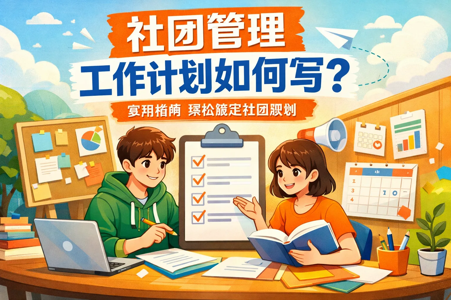 社团管理工作计划如何写