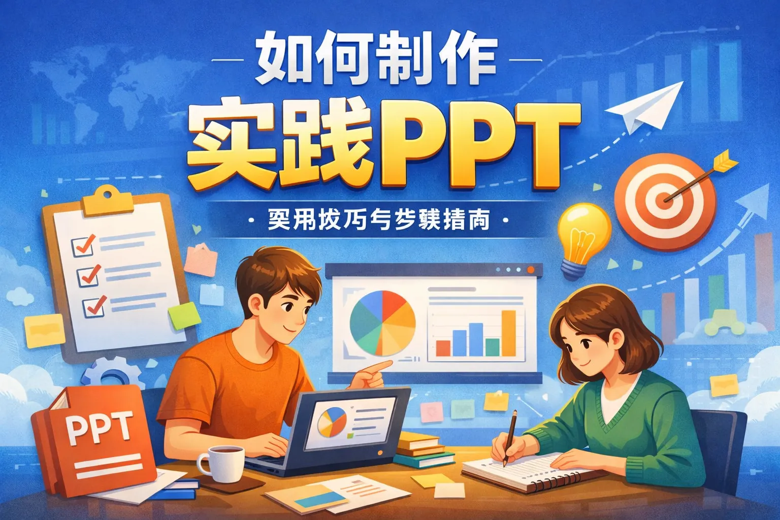 如何制作实践ppt