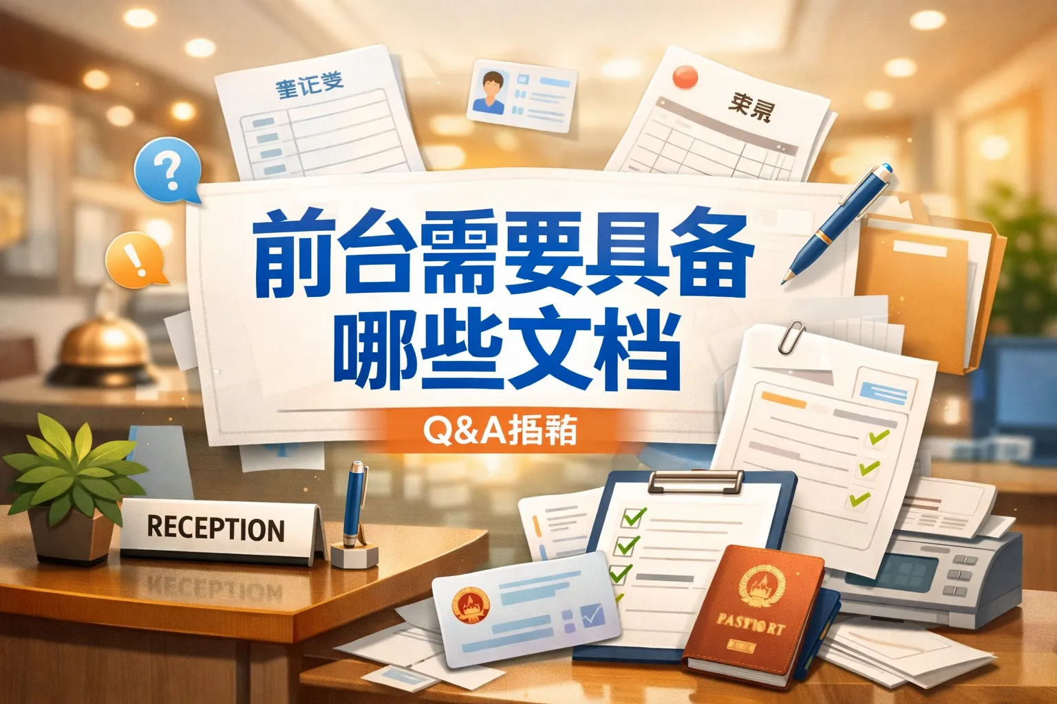 前台需要具备哪些文档