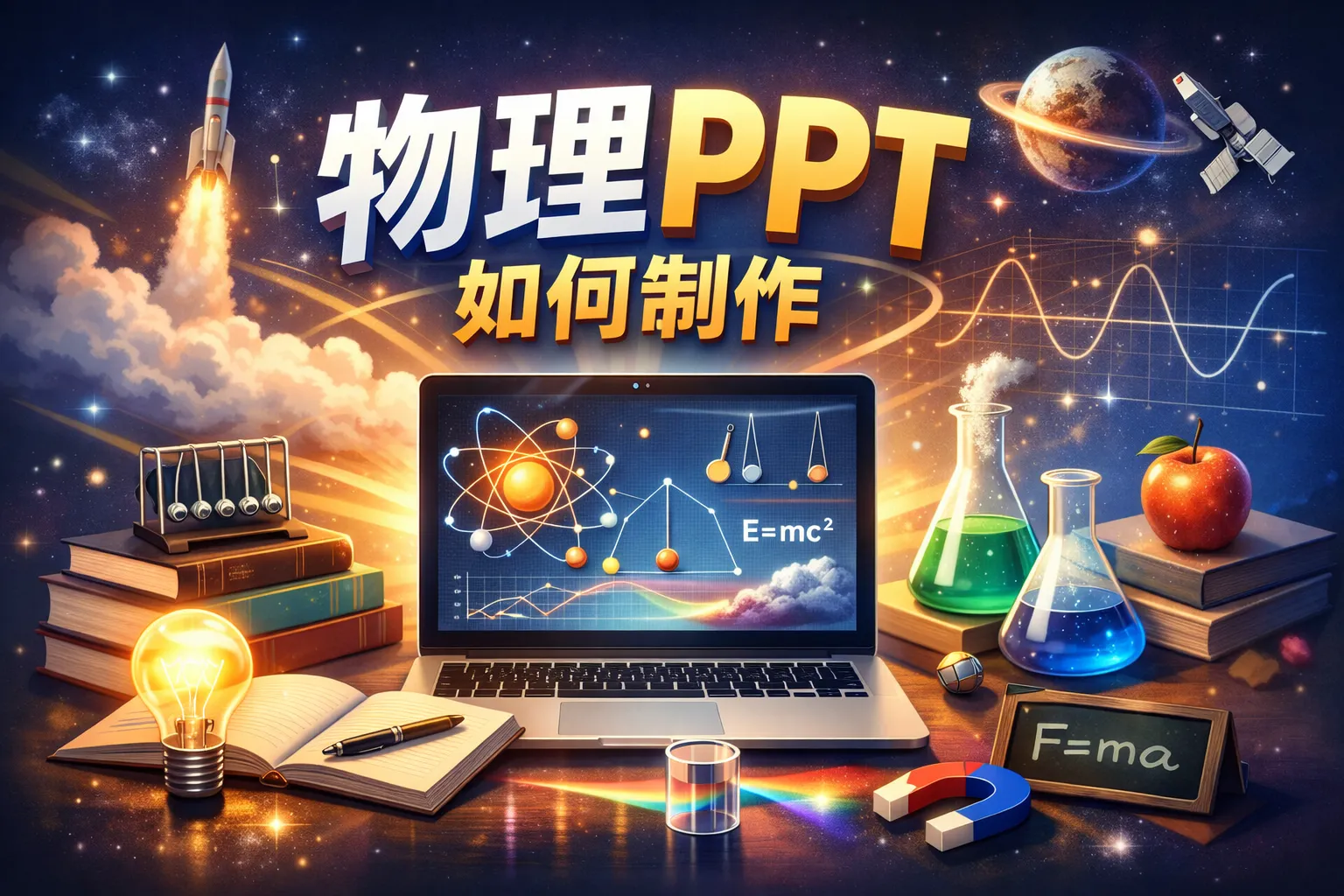 物理ppt如何制作