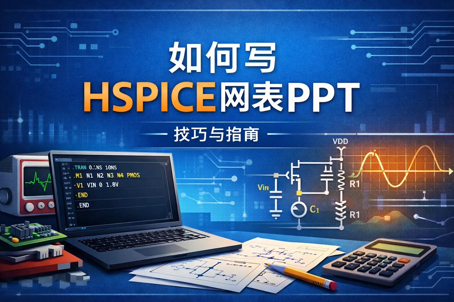 如何写hspice网表ppt