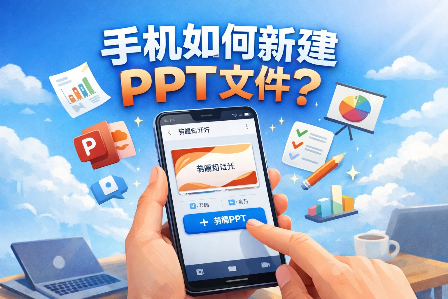 手机如何新建ppt文件