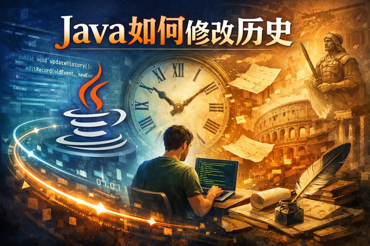 java如何修改历史