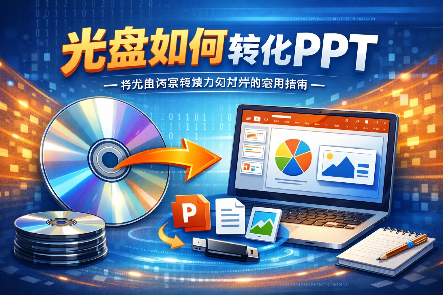 光盘如何转化ppt