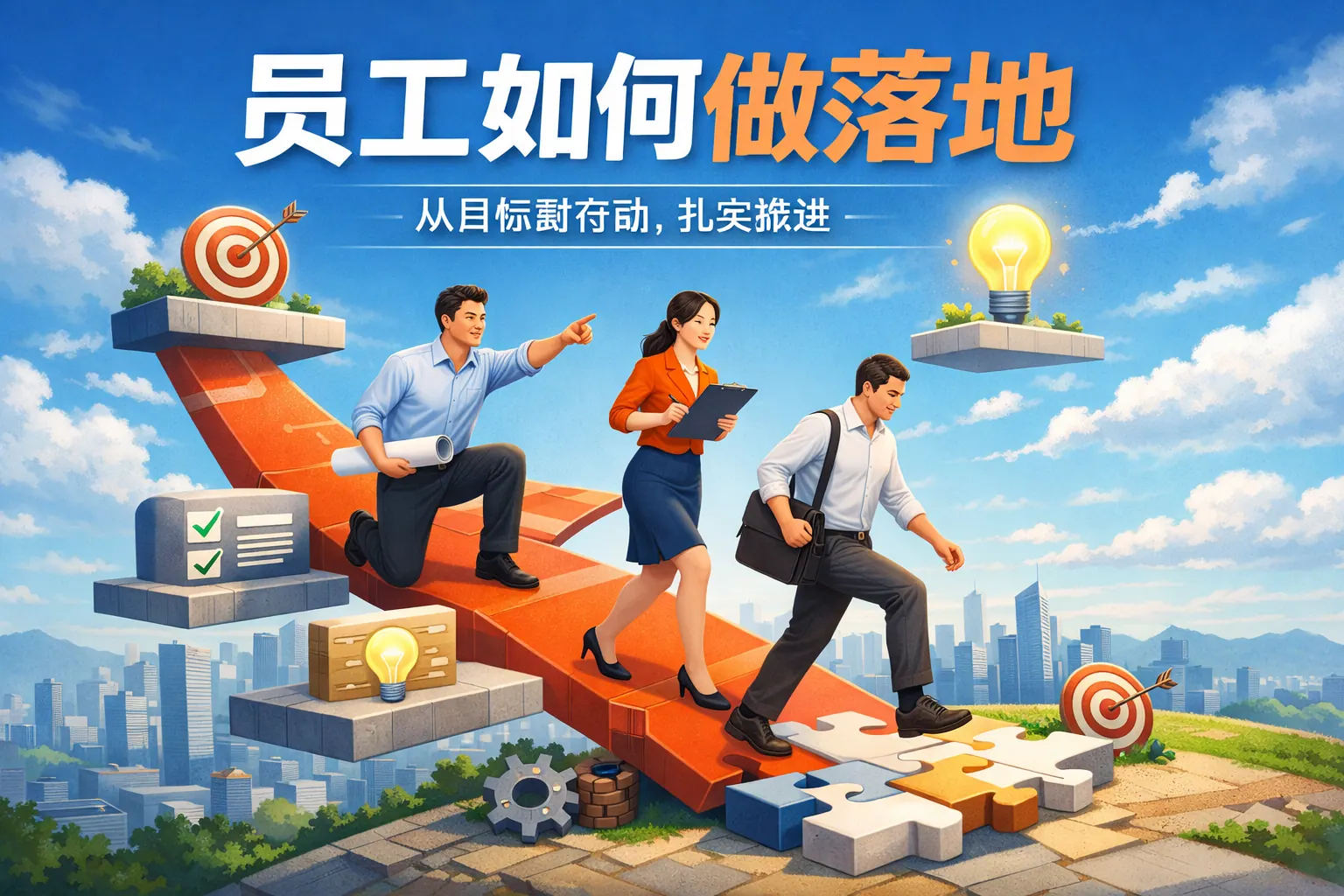 员工如何做落地