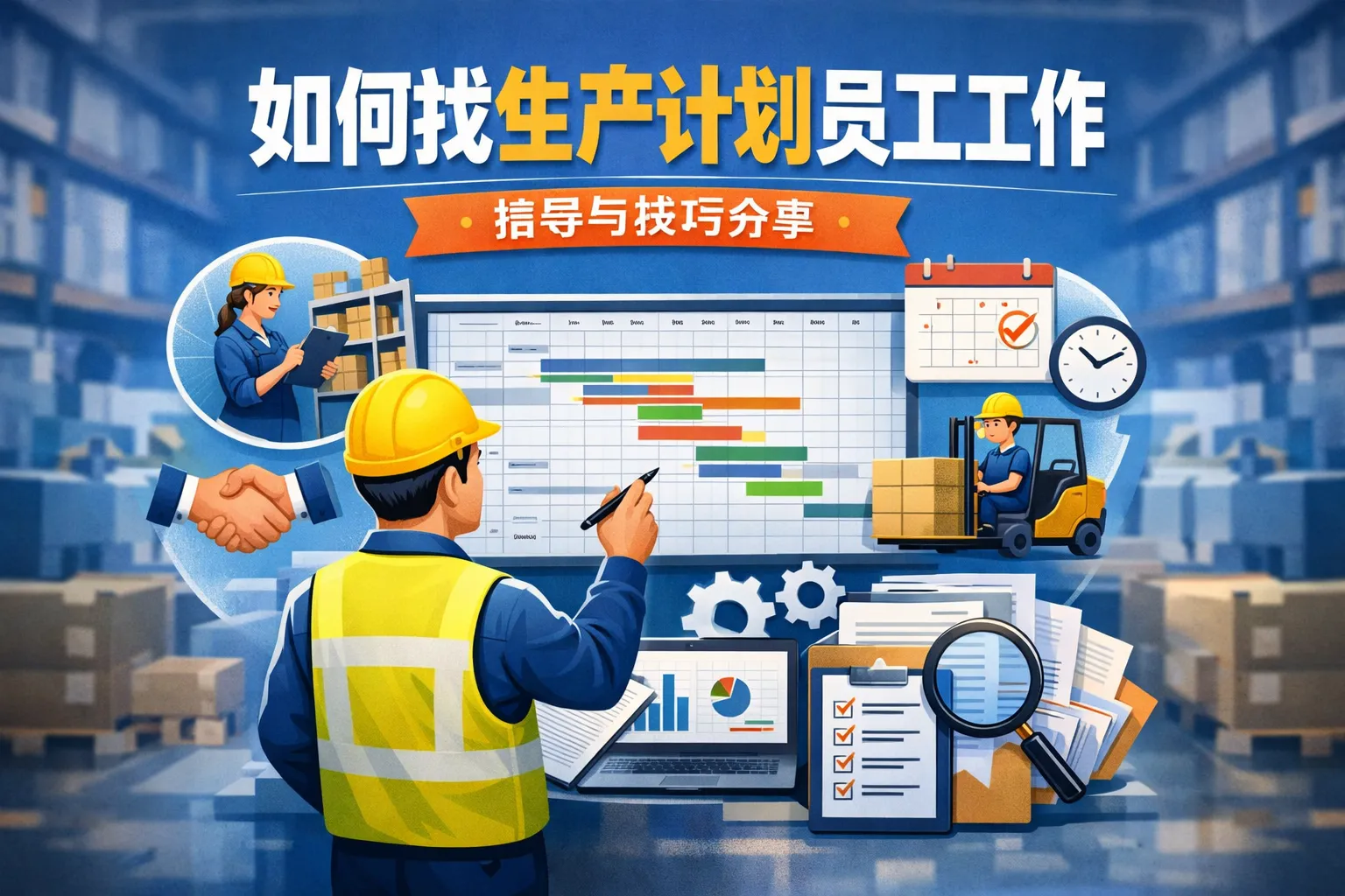 如何找生产计划员工工作