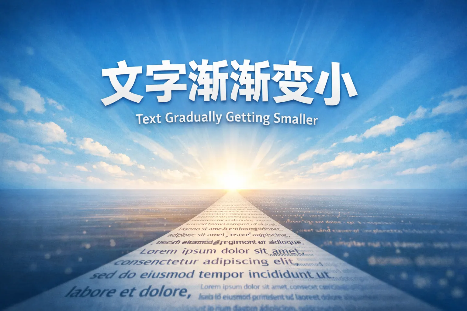 ppt里面的字如何渐渐变小