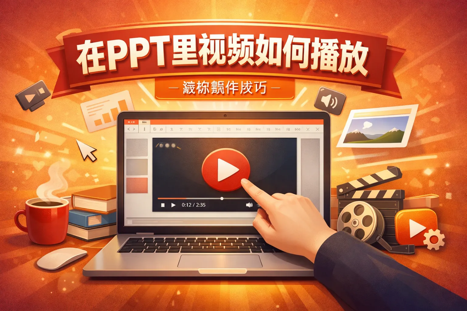 在ppt里视频如何播放