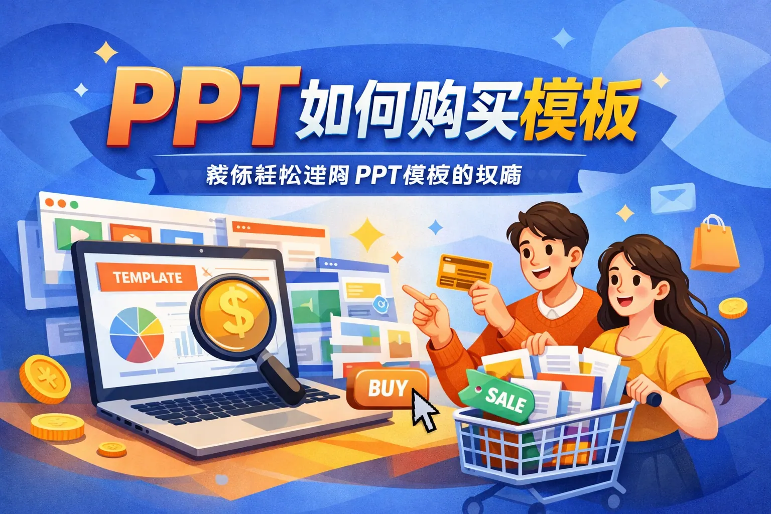 ppt如何购买模板